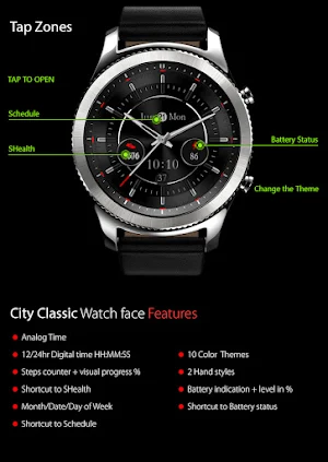 City Classic Watch Screenshot 2