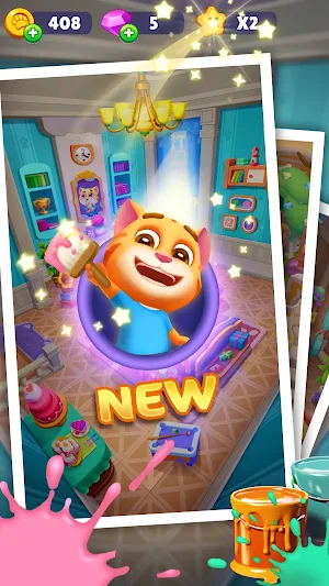 Running Pet: Dec Rooms Screenshot 1