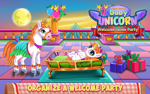 Cute Unicorn Welcome Party Screenshot 2