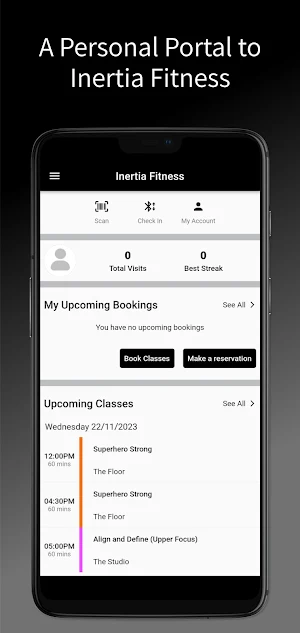 Inertia Fitness Screenshot 2