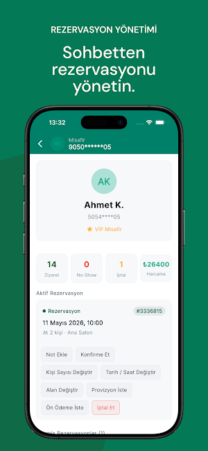 Rezervem Messenger Screenshot 2