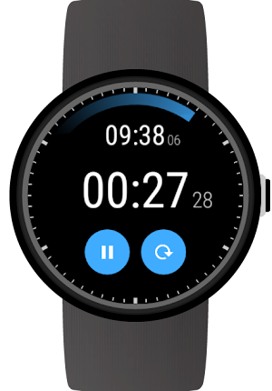 Stopwatch for Wear OS (Android Wear) Screenshot 0