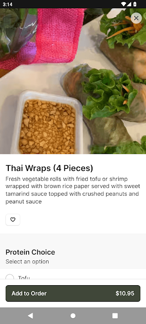 Hug Thai Express Screenshot 2