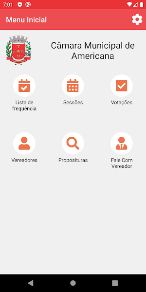 Câmara Municipal de Americana Screenshot 0