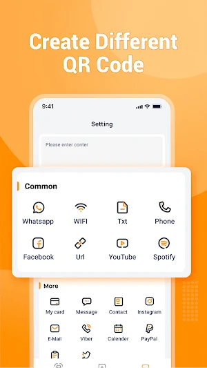 QR Reader-Creator Screenshot 1