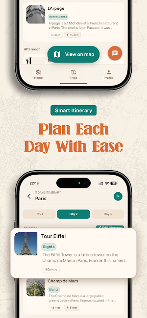 Waylore: Travel Planner Screenshot 1