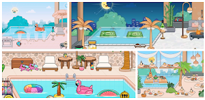 Toca Boca Pool Ideas Screenshot 1