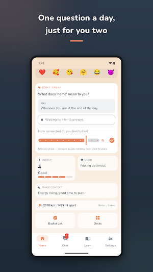 PinkyBond: Her Period Tracker Screenshot 1