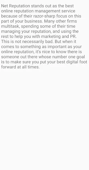 Best Reputation Management Service Screenshot 3