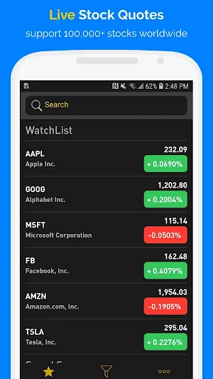 NASDAQ Live Stock Market Screenshot 0