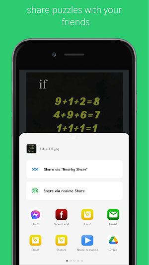 Mathpuzz - 100+ math puzzles Screenshot 1