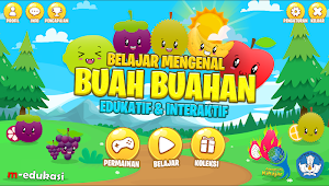 Edukasi Belajar Buah + Suara Indonesia Screenshot 0