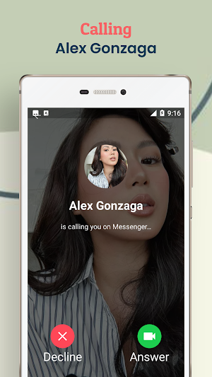 Alex Gonzaga Fake Call Screenshot 2