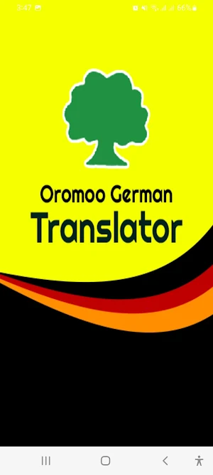 Oromoo German Translator Screenshot 0