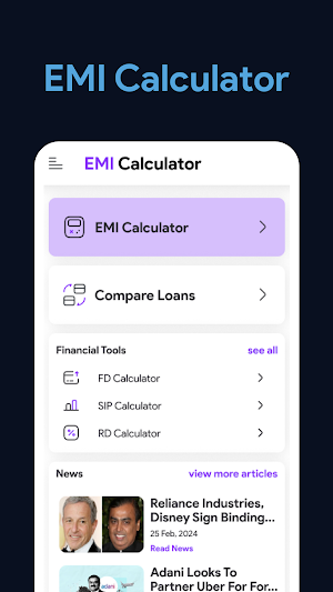 Pesa Loan - EMI Calculator App Screenshot 1