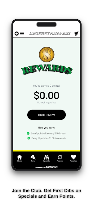 Alexander's Pizza and Subs Screenshot 2