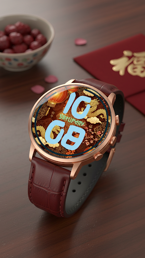 Golden Dragon Watch Face Screenshot 0