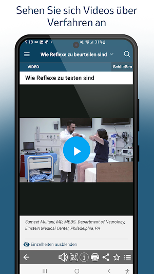 MSD Manual für Fachkräfte Screenshot 2