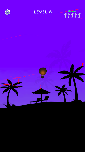 Stickman Balloon Rescue Screenshot 3