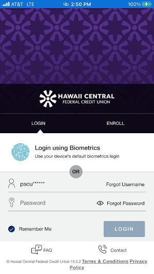 HCFCU Cards Screenshot 0