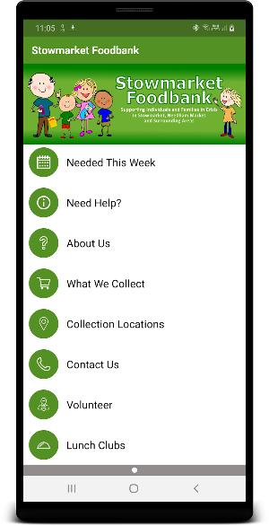 Stowmarket Foodbank Screenshot 0