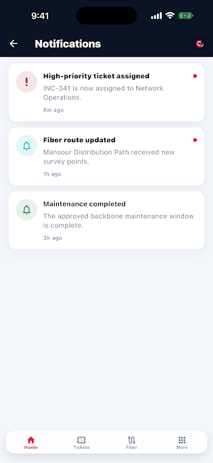 GigaNet Core Screenshot 1