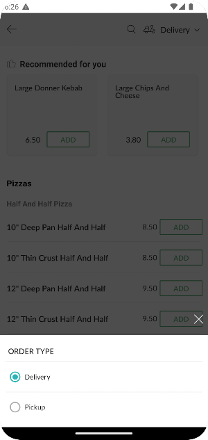 Sicilianos pizza Screenshot 3