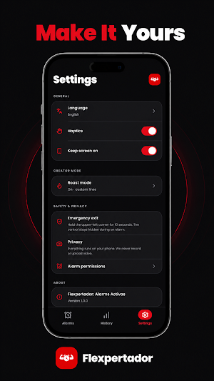 Flexpertador: Squats Alarm Screenshot 3