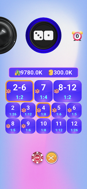 Dice 7UpDown Screenshot 1