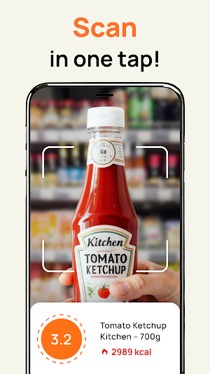 Eatzy: AI Food Scanner Screenshot 1