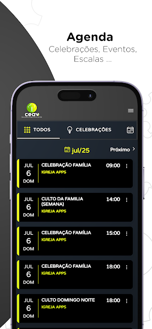 CEAV - app da igreja Screenshot 3