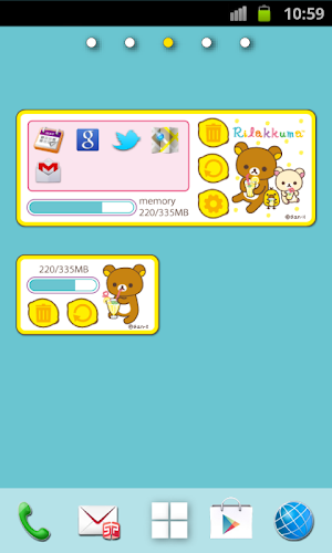 Rilakkuma taskkiller Widget 2 Screenshot 0