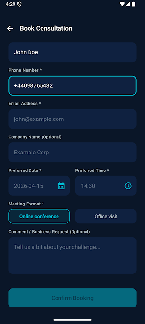 Naseehah Consulting Screenshot 3