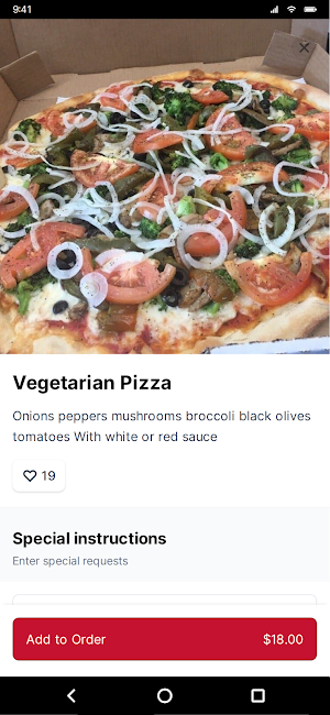 Italian Style Pizza & Pasta Screenshot 2