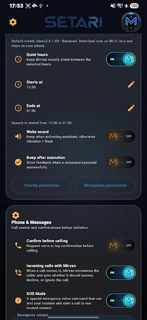 MIRVAN-Your Voice Assistant Screenshot 3