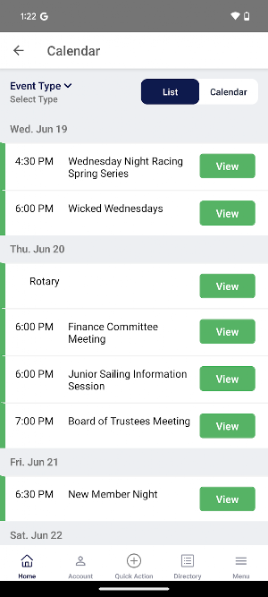 Boston Yacht Club Screenshot 2