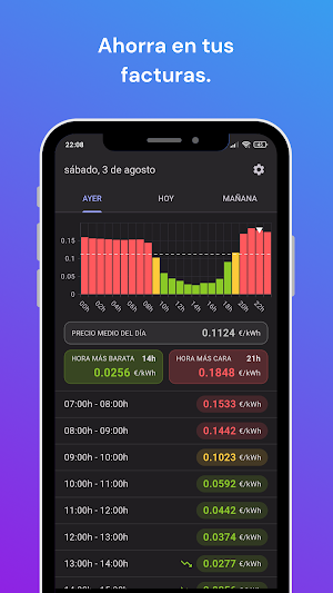 WattLuz - Precio de la Luz Screenshot 3