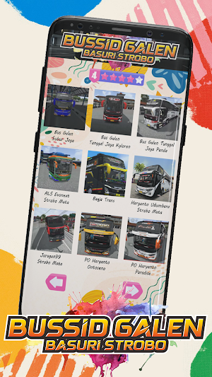 Mod Bussid Galen Basuri Strobo Screenshot 2