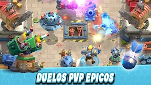 Rebel Bots: Epic War Clash RPG screenshot 2