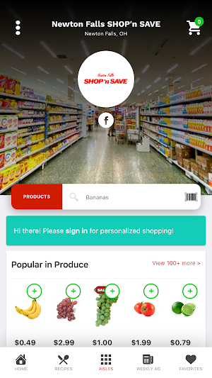 Newton Falls SHOP'n SAVE Screenshot 0
