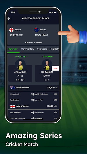 Live Cricket TV HD 2025 Screenshot 3