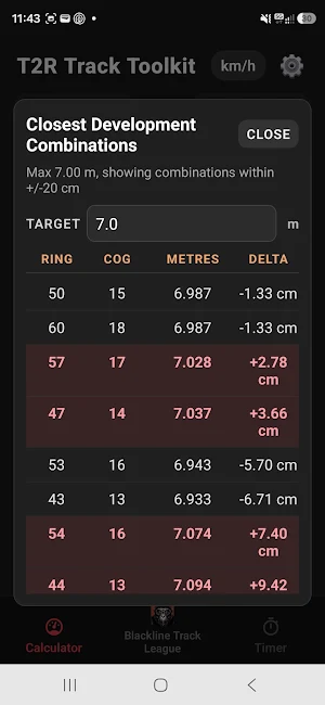 T2R Track Toolkit Screenshot 1