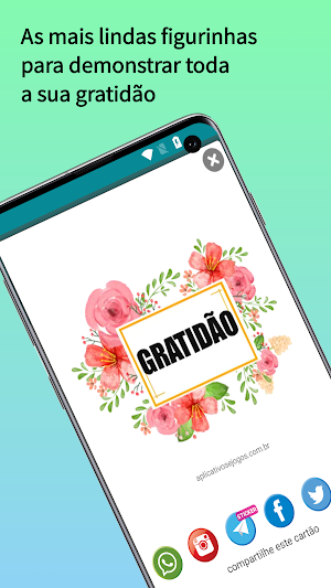 Figurinhas de Gratidão Screenshot 2