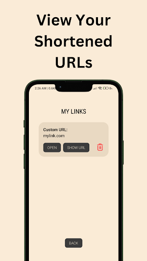 Custom URL - URL Shortener Screenshot 3