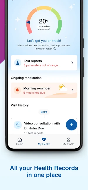 Caritas Health Screenshot 3