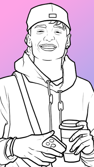 Peso Pluma Coloring Book Screenshot 3