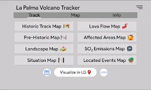 La Palma Volcano Tracking Tool Screenshot 0