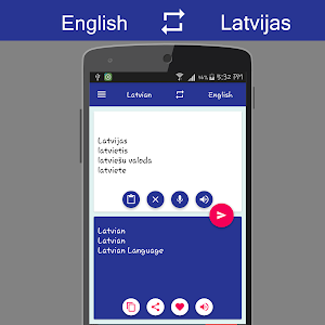 English - Latvian Translator Screenshot 3