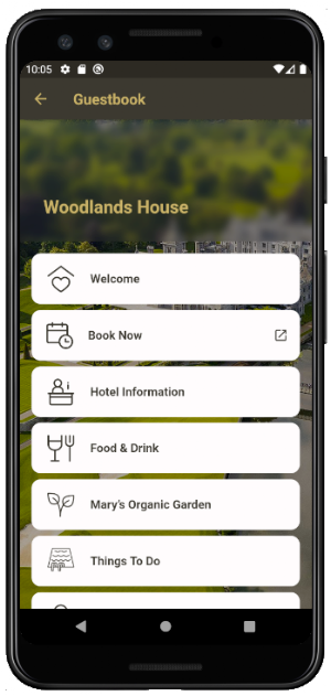 Woodlands House Hotel Screenshot 1