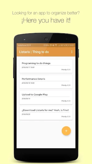 Listaris, to-do list Screenshot 0